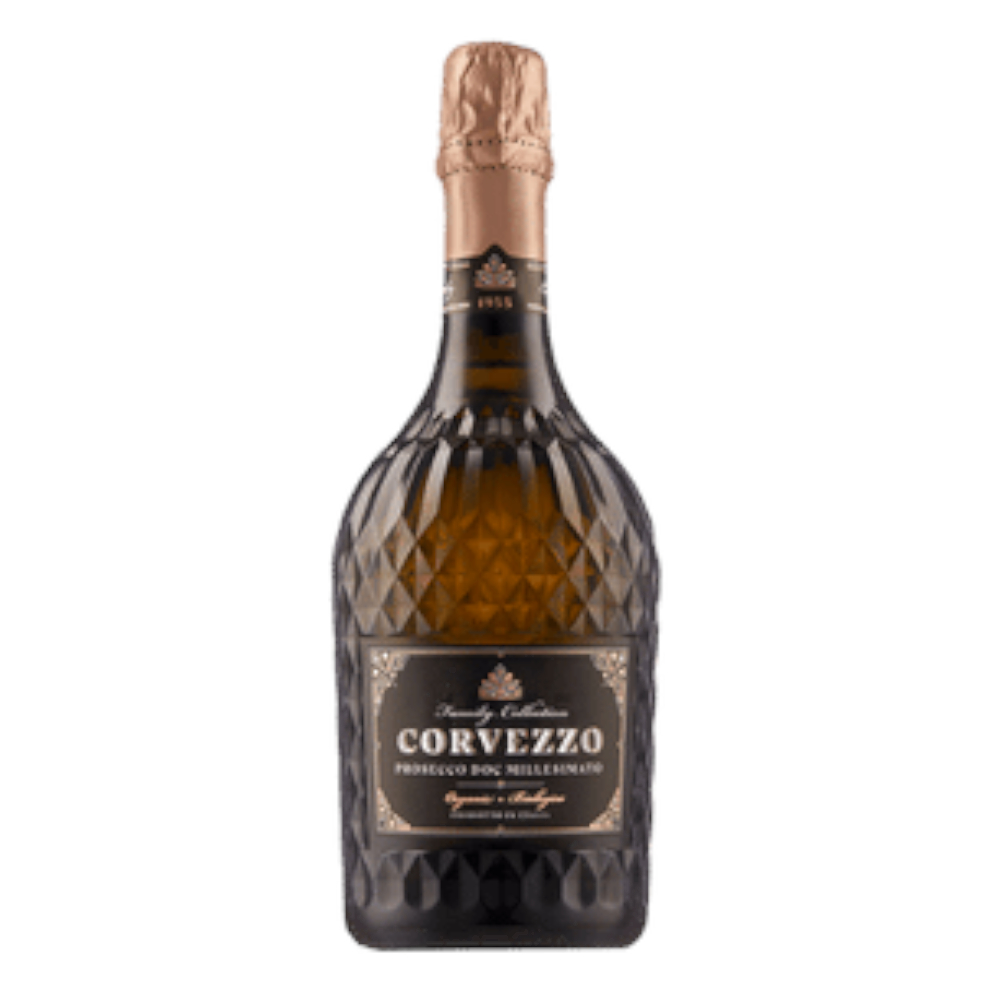 Wino Corvezzo Prosecco DOC Brut BIO 11,5% białe wytrawne 750 ml