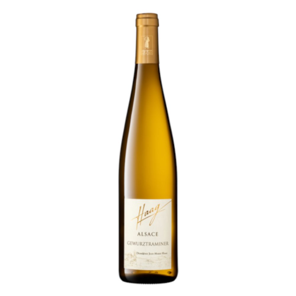 Wino Domaine Haag Gewurztraminer 13% białe wytrawne 750 ml