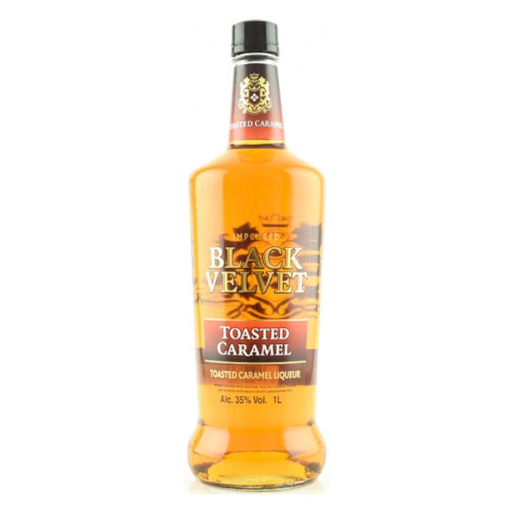 Whisky Black Velvet Toast Caramel 35% 1000 ml