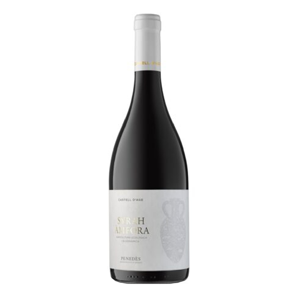 Wino Castell D'Age 100% Syrah Amfora NAT 0% SO2 15% czerwone wytrawne 750 ml