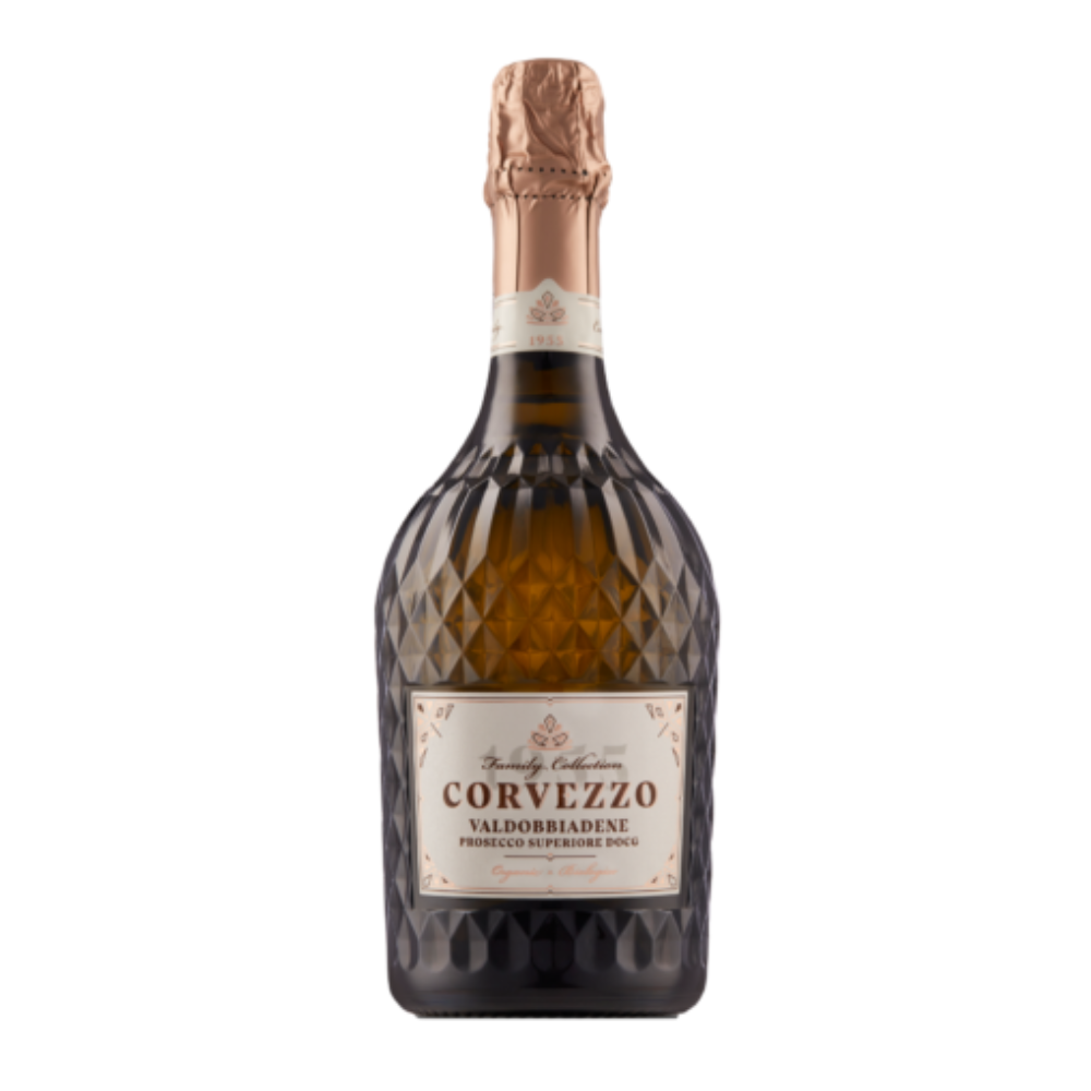 Wino Corvezzo Prosecco DOCG Brut BIO 11,5% białe wytrawne 750 ml