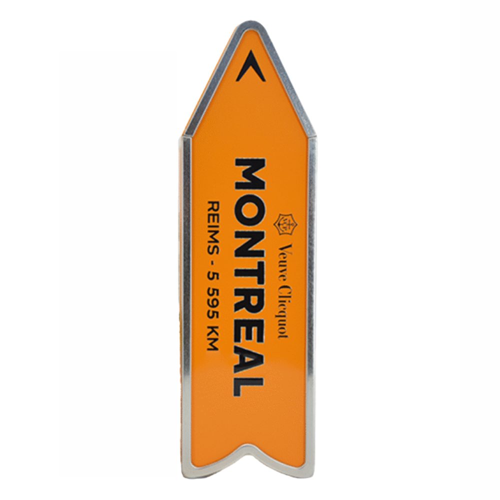 Szampan Veuve Clicquot Brut Arrow BOX Montreal 12% biały wytrawny 750 ml